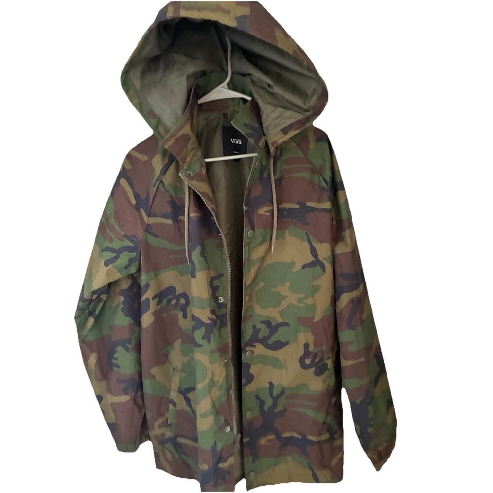 Vans Men’s military Jacket Size Medium Color Brown